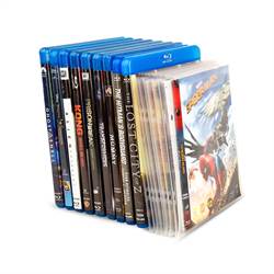 Tasche Blu-Ray per archiviazione con fori - 50 pezzi