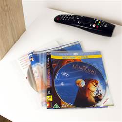 Tasche Blu-Ray per archiviazione con fori - 50 pezzi