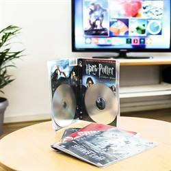 Tasche doppie per DVD - 50 pezzi