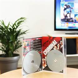 Tasche doppie per DVD - 50 pezzi