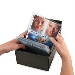 Scatola portaoggetti per DVD, CD e tasche Blu-ray