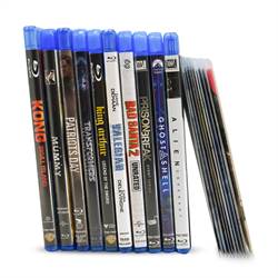 Custodie per archiviazione Blu-Ray - spazio per copertina - 50 pezzi