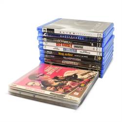 Custodie per archiviazione Blu-Ray - spazio per copertina - 50 pezzi