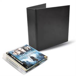 Pacchetto Blu-Ray - 50 tasche Blu-Ray, 2 raccoglitori 