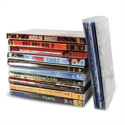 Custodie per DVD per archiviazione DVD - 100 pezzi