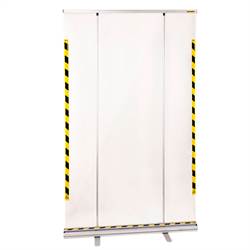 Schermo di separazione roll-up - 800 x 2000 mm.